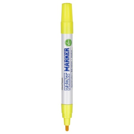 Marker - paint (varnish) munhwa, 4.5 mm, nitro -base, waterproof, yellow neon-2