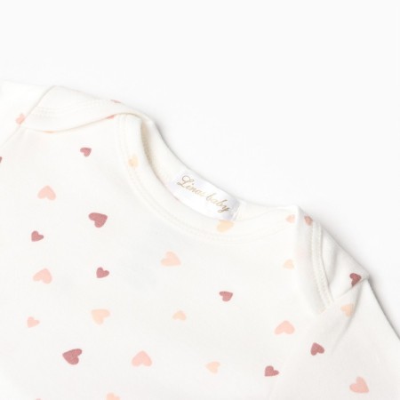 Body with a long sleeve, the color is milk, height 68 cm-1