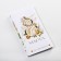 Wrap for chocolate, confectionery packaging "Lilia", March 8, 18.2 x 15.5 cm