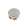 Stubble stm, 1 1/2 ", outer thread, nickel -plated brass