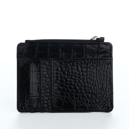 Busmel on leather, Textura, 8 cards, black color-3