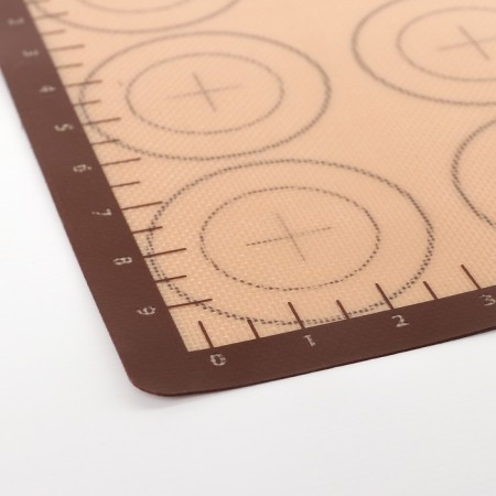 Silicone carrier rug reinforced "Macaron. Plus ", 42 × 29.5 cm-5