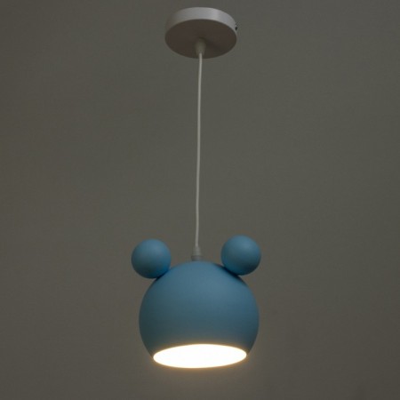 Bayerlux lamp "Barney" E27 40W Blue 20x20x20-120cm-2