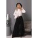Female blouse, size 44, white color
