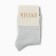 Women's socks minku, gray color, rr 36-39 (23-25 ​​cm)