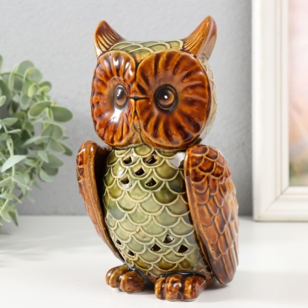 Ceramics "Owl" Set 2 pcs, 17x9.5x9 cm-2