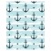 Pillow Roller "Reliable anchors, decorative, size 16x45 cm