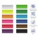 Plant -based plasticine, 12 colors, artberry premium, with aloe vera, soft, with glass, 180 g