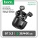 Hoco EW36 TWS headphones, wireless, inserts, BT5.3, 30/400 mAh, microphone, black