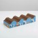 Coopete from cardboard with a cat's mint "catch a wave", a wave with a bottom, 45 × 18 cm