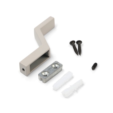 Furniture hook Cappio tranquility, one -rot, gray color-4