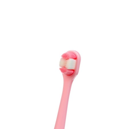Dental brush, nursery, 2-9 years old, 10,000 bristles, ultramm, pink-9