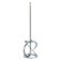 Mixer for light solutions "Sibrtekh" 848997, 160x590 mm, galvanized, shank M14