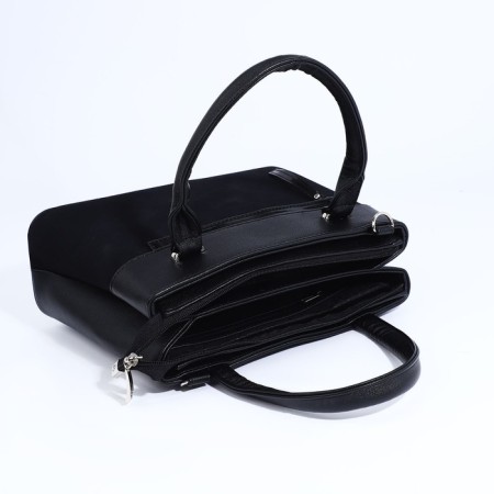 Olivi-tout bag on lightning, black color-6