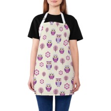 Apron of a kitchen with a photo print 