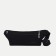 Lightning waist bag, external pocket, black color