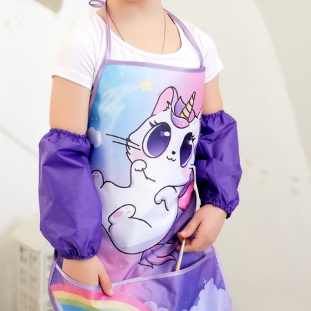 Apron with overtones Children's Ethel "Kotik", 49 x 39 cm-4