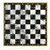 Checkers, 24 pcs, d-3 cm, h-0.9 cm, vinyl field 30 x 30 cm, in a tube