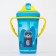 Baby chipper with silicone tube, 300 ml., With handles, blue color