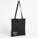 Shopper bag, department without lightning, without lining, black color