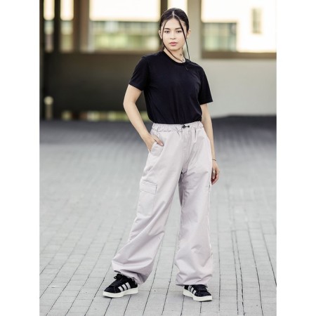 Heater trousers, height 176 cm, beige melange color-1