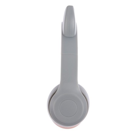 P47M headphones, wireless, full -size, BT, Microsd, microphone, AUX, with ears, white-2