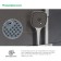 Shower watering can Iddis slide sli3f0ci18, 257x120x61 mm, chrome