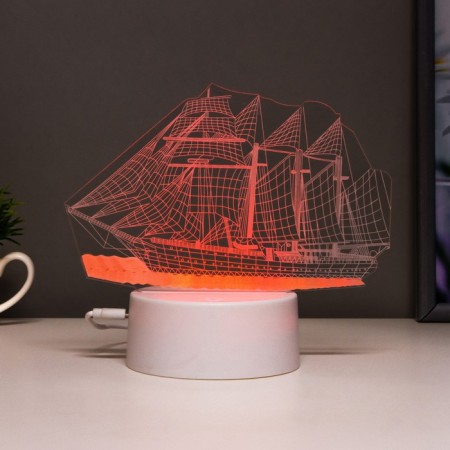FRAGE STRAGE "FRAGATE" LED 7 USB colors/from white batteries-3