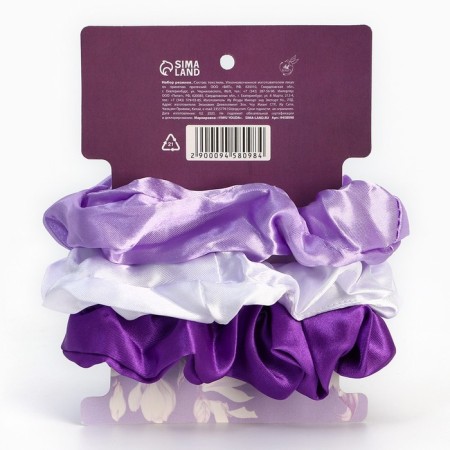Hair gum "Kotik", diam 10 cm., 3 pcs.-2