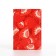 Cover for passport, red color