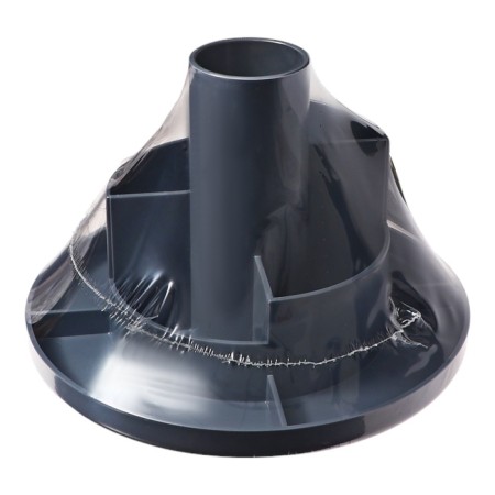 Organizer stand for the office of the Chancellerykhkrausphere, Classic, rotating, plastic gray-1