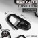 Hook for curtains, a clip with a lock, 2.7 × 1.8 cm, black color