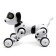 Robot Dog "Poltovod" Zhory, programmable, on the control panel, interactive: light, sound, dancing, musical, on the battery, in Russian