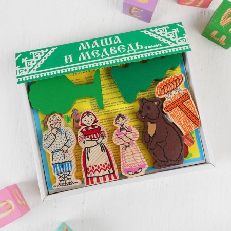 Designer "Tales. Masha and the Bear ", 17 details-5