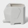A set of kitchen supplies on the porcelain stand Bellatenero "Elephant", 5 objects, white color