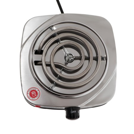 Electric tile Gelberk GL-110, 1000 W, 1 burner, silver-1
