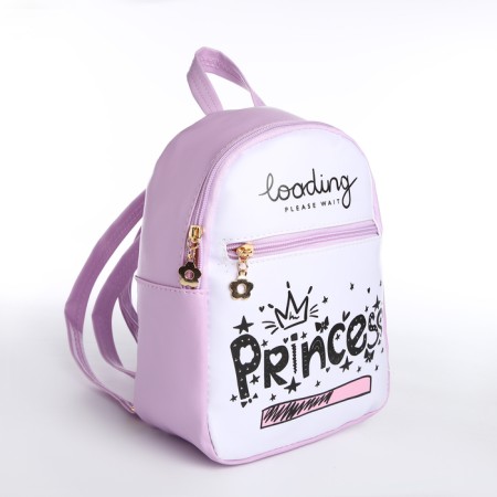 Baby backpack on lightning, lilac color-4