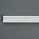 Ceiling skirting board 03502E, white 24x25x2000 mm