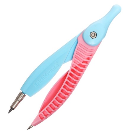 Circular Plastic Erychkrause "Pastel", 122mm, PVC Czech, mix-3