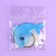 Key keychain children's "Dolphin", 3.5 x 10 cm