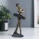 Polystone souvenir "Ballerina in position" under bronze 22x7.5x8 cm