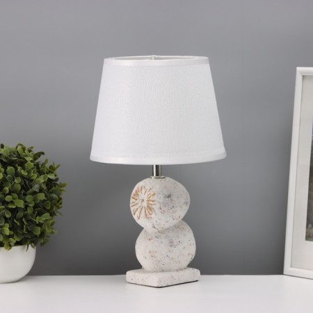 Table lamp "Nick" 1x40W E14 white 20x20x34cm