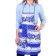 Apron "Gzhel", souvenir, with a pocket and a towel