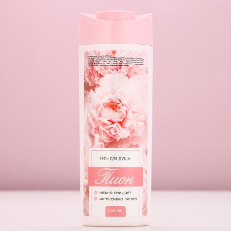 Gift set of cosmetics “Bloom with happiness!”, Shower gel 250 ml and washcloth, pure happiness-2