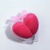Set of sponge d/makeup (nab 2 pcs price for nab) plastic case-heart latex package QF package