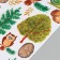Interior color sticker "Filin in the forest" 50x70 cm