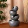 Fountain "overflow" of the bowls, 19x15x33.5 cm (with backlight)