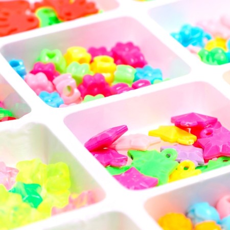 A set of beads, 28 types of beads-7