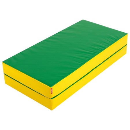 Mat Onlytop, 100x100x10 cm, 1 addition, green/yellow color-2
