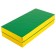 Mat Onlytop, 100x100x10 cm, 1 addition, green/yellow color